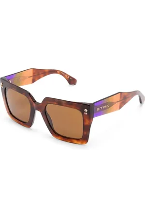 Etro Tilbehør, Dame, Brun, 52 MM, Tyl, 0089S C9B70 Solbriller