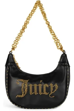 Juicy Couture Taske, Dame, Sort, ONE SIZE, Uld, Kimberly Small Hobo PU Sort
