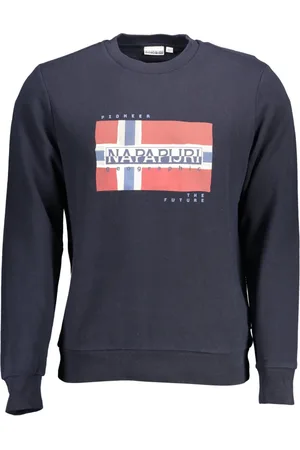 Napapijri Sweathshirts & Hoodies, Herre, Blå, 2XL, Tøj