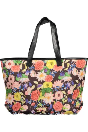 Desigual Taske, Dame, Flerfarvet, ONE SIZE, Uld, Sort dame taske med aftagelig pung