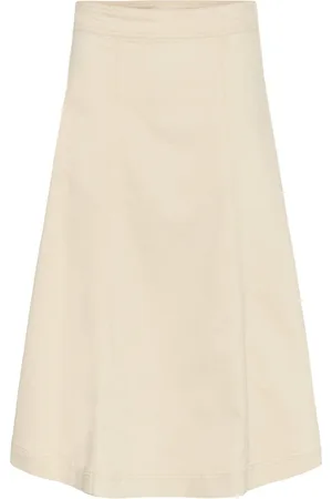Part Two Nederdel, Dame, , XL, Denim, A-line Denim Nederdel Natural Nepse