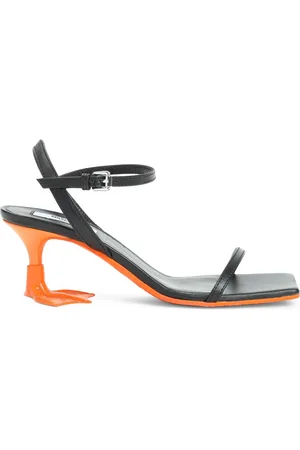 Moschino Sko, Dame, Sort, 37 EU, Læder, Sorte Lædersandaler Elegant Stil