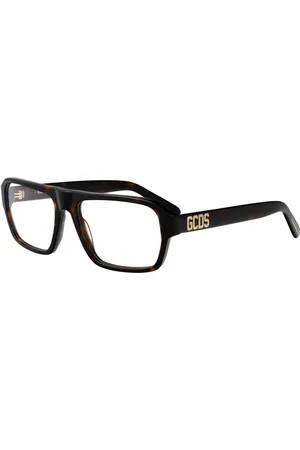 GCDS Tilbehør, unisex, Flerfarvet, 55 MM, Uld, Stilfulde Optiske Briller Gd5038