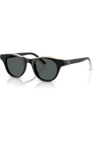 Brunello Cucinelli Tilbehør, Dame, Sort, 45 MM, Tyl, Bc4016S 1003P2 Solbriller