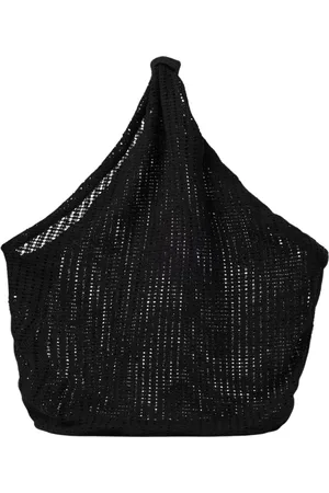 OUR LEGACY Taske, Herre, Sort, ONE SIZE, Bomuld, Sort Hæklet Tote Taske