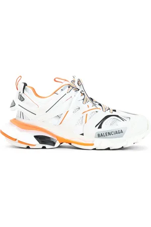 Balenciaga Sko, Dame, Hvid, 36 EU, Nylon, Multifarvede Ankelstøvler Track Trainers