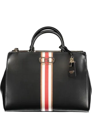 Guess Taske, Dame, Sort, ONE SIZE, Uld, Sort polyethylen skuldertaske med justerbar rem
