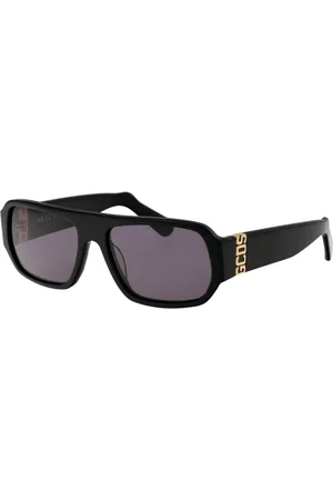 GCDS Tilbehør, unisex, Sort, 55 MM, Uld, Stilfulde solbriller Gd0034