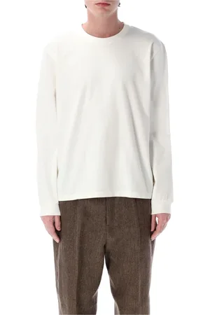 OUR LEGACY Top, Herre, Hvid, XL, Bomuld, Hvid Bomuld Tour Langærmet T-shirt