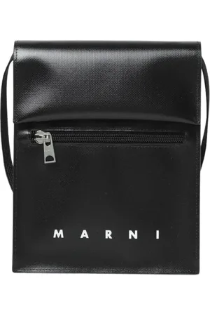 Marni Taske, Herre, Sort, ONE SIZE, Uld, Skuldertaske Lynlåslukning Mænd Sort