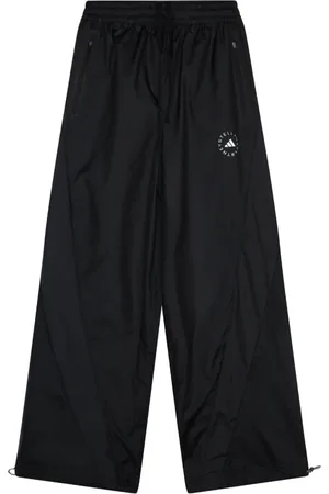 adidas Bukser, Dame, Sort, M, Polyester, Sort Sporty Track Pants med Justerbare Hem