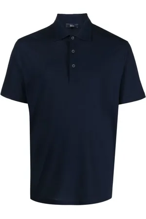 HERNO Top, Herre, Blå, L, Blå T-shirt til mænd