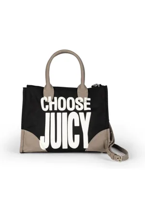 Juicy Couture Taske, Dame, Sort, ONE SIZE, Iris Plastisol M. Shoppin Cotton Combo