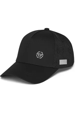 Philipp Plein Tilbehør, Herre, Sort, ONE SIZE, Klassisk Baseball Cap Sort