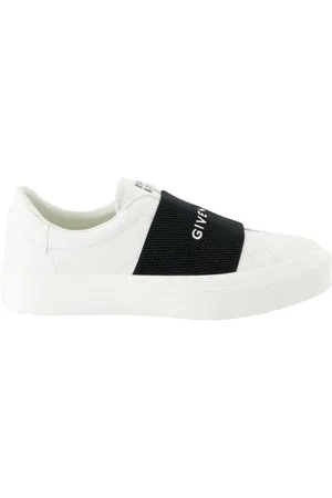 Givenchy Sko, Herre, Hvid, 41 1/2 EU, Sneakers med bånd