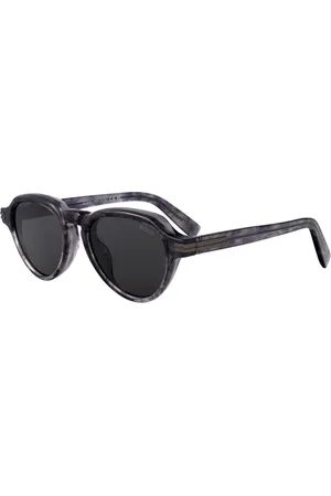 Ermenegildo Zegna Tilbehør, Herre, Grå, 51 MM, Uld, Stilfulde solbriller Ez0252