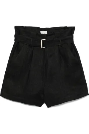 ALYSI Shorts, Dame, Sort, 2XS, Sorte Shorts til Kvinder
