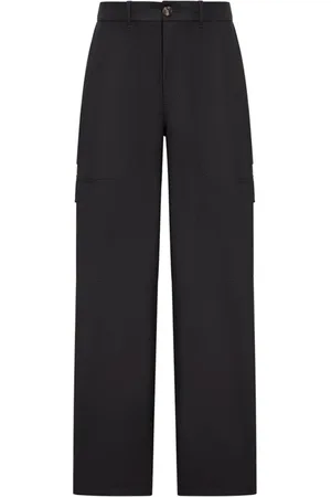 Jacquemus Bukser, Herre, Sort, L, Bomuld, Stilfulde bomuld-linnedblandede bukser