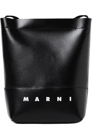 Marni Taske, Herre, Sort, ONE SIZE, Uld, Sort Skuldertaske Stilfuld Alsidig Tilbehør