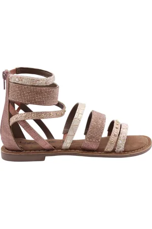 Lazamani Sko, Dame, Flerfarvet, 39 EU, Uld, Stilfulde Sandaler til Kvinder