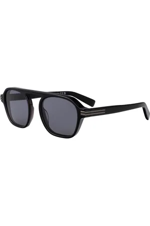 Ermenegildo Zegna Tilbehør, Herre, Sort, 51 MM, Uld, Ez0241 Stilfulde Solbriller