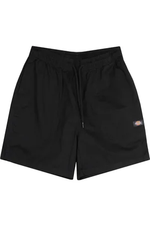 Dickies Shorts, Herre, Sort, XL, Bomuld, Sorte bomuldsshorts med elastisk talje