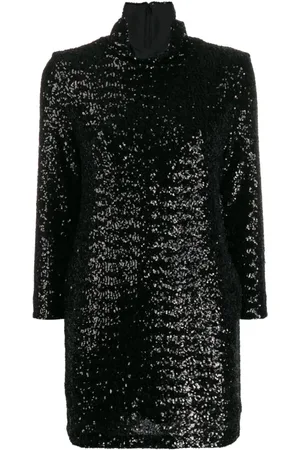 Fabiana Filippi Kjole, Dame, Sort, 2XS, Uld, Sort Kvinders Jakkesæt Elegant Stil