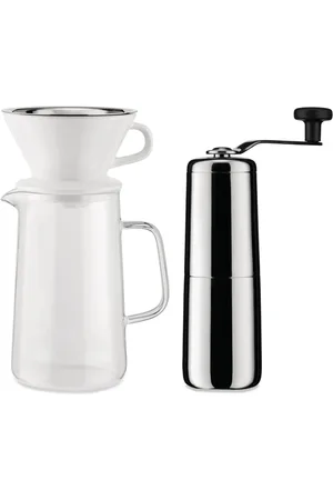 Alessi Home, unisex, Grå, ONE SIZE, Uld, Moderne Kaffesæt