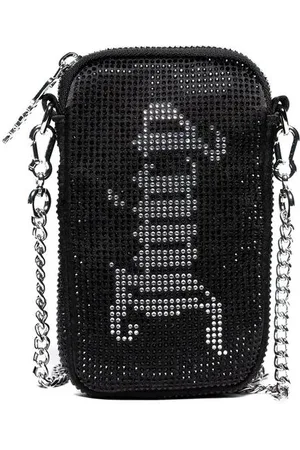 Juicy Couture Tilbehør, Dame, Sort, ONE SIZE, Polyester, Mia Telefon Etui Polyester Sort