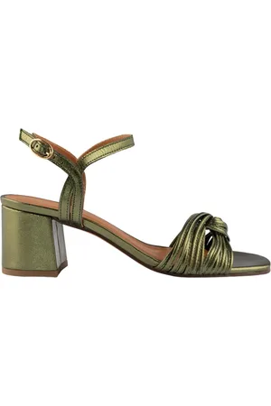 Maison Toufet Sko, Dame, Grøn, 41 EU, Læder, Sandal Molly