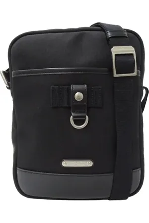 Saint Laurent Pre-owned, Dame, Sort, ONE SIZE, Uld, Pre-owned Canvas skuldertasker