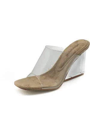 Jeffrey Campbell Sko, Dame, , 38 EU, Klar Acetat Kile Sandaler