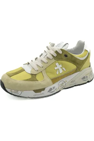 Premiata Sko, Dame, Gul, 38 EU, Damessko Mased Model Ss25