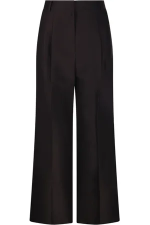 Sandbeige Bukser, Dame, Brun, M, Uld, Brun Iris Pant