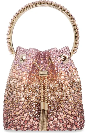 Jimmy Choo Taske, Dame, Lyserød, ONE SIZE, Satin, Håndtaske Bon Bon