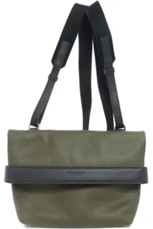 Bottega Veneta Pre-owned, Dame, Grøn, ONE SIZE, Uld, Pre-owned Plast skuldertasker
