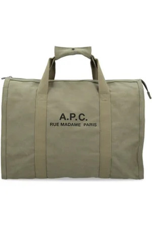 A.P.C. Taske, Herre, Grøn, ONE SIZE, Uld, Recuperation Gymtaske
