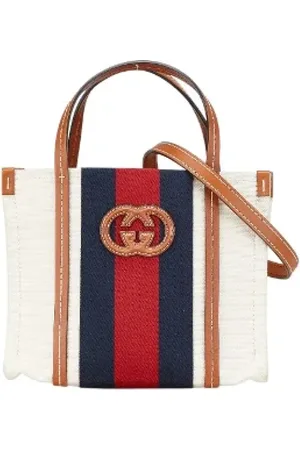 Gucci Pre-owned, Dame, , ONE SIZE, Uld, Pre-owned Canvas totes