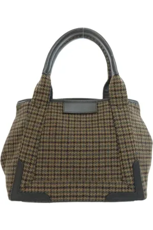 Balenciaga Pre-owned, Dame, Brun, ONE SIZE, Uld, Pre-owned Uld balenciaga-tasker