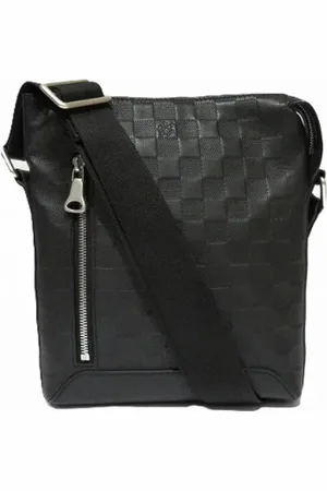 LOUIS VUITTON Pre-owned, Herre, Sort, ONE SIZE, Uld, Pre-owned Laeder louis-vuitton-tasker