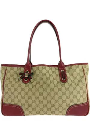 Gucci Pre-owned, Dame, , ONE SIZE, Uld, Pre-owned Canvas gucci-tasker