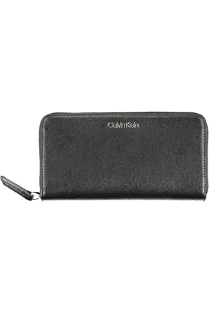 Calvin Klein Tilbehør, Dame, Sort, ONE SIZE, Damepung Sort Rfid Lynlåslukning
