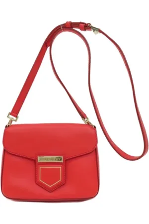 Givenchy Pre-owned, Dame, Rød, ONE SIZE, Uld, Pre-owned Stof skuldertasker