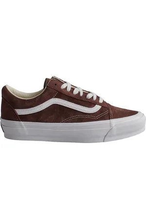 Vans Sko, Herre, Brun, 40 1/2 EU, Tyl, Klassiske Skate Style Sneakers