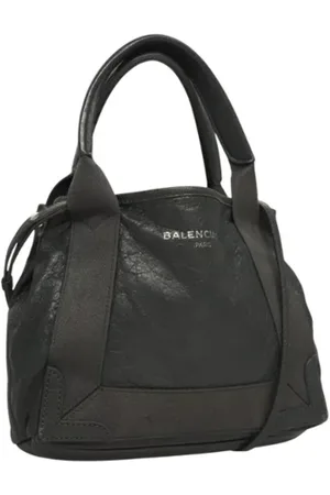 Balenciaga Pre-owned, Dame, Sort, ONE SIZE, Uld, Pre-owned Laeder hndtasker