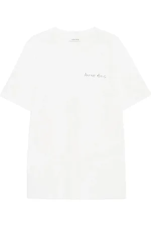ANINE BING Top, Dame, , S, Bomuld, Walker Tee Bomuld T-shirt