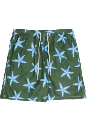 MC2 SAINT BARTH Badetøj, Herre, Grøn, M, Grønne badebukser med Joy Starfish