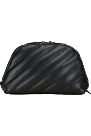 Saint Laurent Pre-owned, Dame, Sort, ONE SIZE, Tyl, Pre-owned Canvas pouches