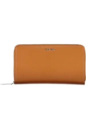 Calvin Klein Tilbehør, Dame, Brun, ONE SIZE, Brun Damepung Rfid Lynlås Logo