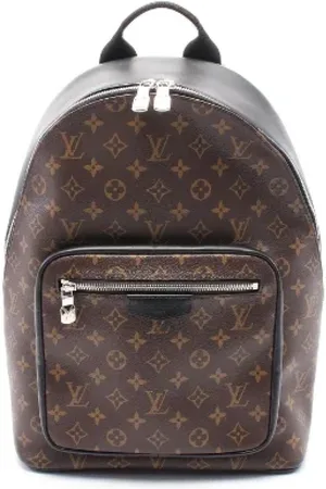 LOUIS VUITTON Pre-owned, Herre, Brun, ONE SIZE, Uld, Pre-owned Canvas rygsaekke